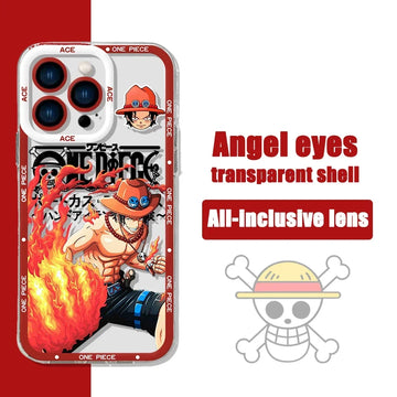 One Piece Silicone Clear iPhone Cover
