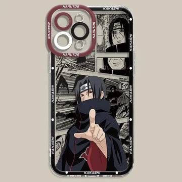 Naruto & Sasuke Silicone iPhone Case